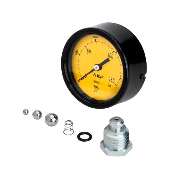 SKF 728619 E-3 Spare hydraulic pressure gauge suitable for the 728619 E pump