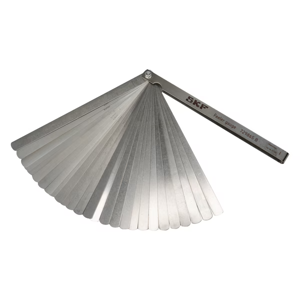 SKF 729865B Feeler gauge with 29 blades of 200 mm (8 in.) in a steel cage