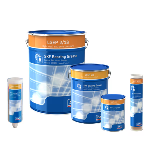 SKF LGEP 2/0.4  High load, extreme pressure bearing grease (Case of 12)