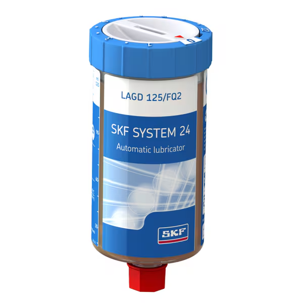SKF LAGD 125/FQ2  SYSTEM 24, gas driven single point automatic lubr (Case of 10)