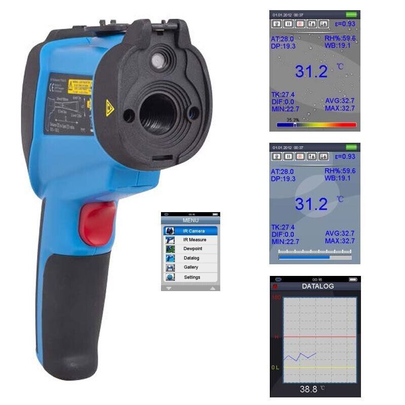 SKF TKTL 40 High performance infrared video thermometer for thermal inspections