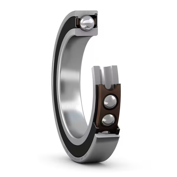 SKF 7012 CDGATP/P4B Precision Single Row Angular Contact Ball Bearing -Pack of 2