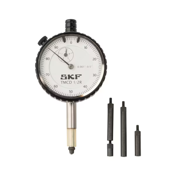 SKF TMCD 1/2R Horizontal dial gauge for HMV E series nuts, 0-0.5 in | NEW!!