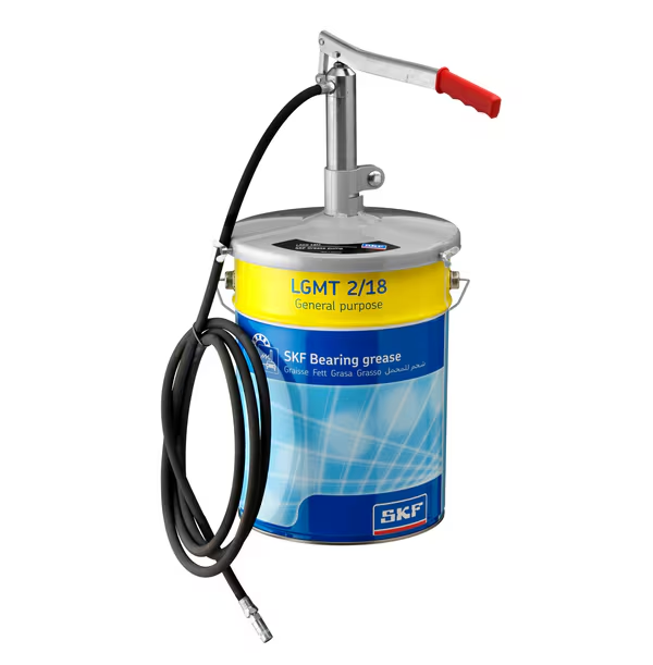 SKF LAGG 18M Manual grease pump to supply grease at high pressure (18kg drum)