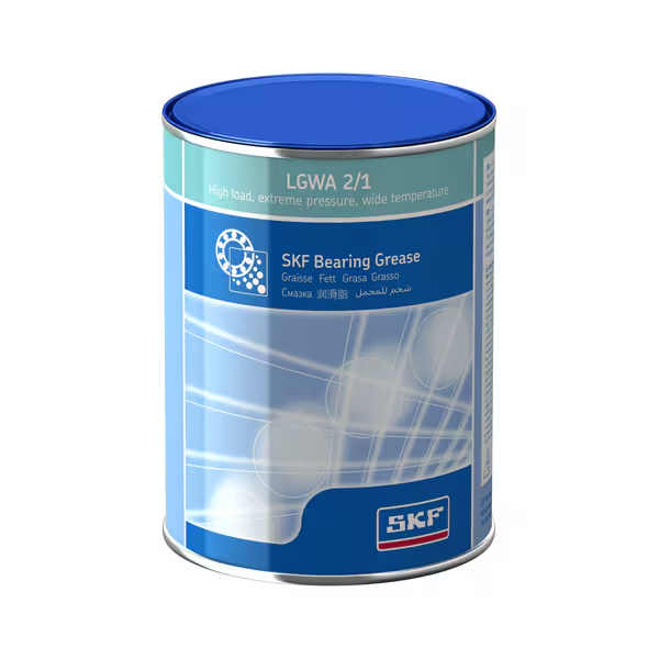 SKF LGWA 2/1  High load, high temp, high viscosity bearing Grease (Case of 6)