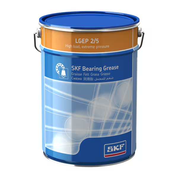 SKF LGEP 2/5 High load, extreme pressure bearing grease (Case of 3)