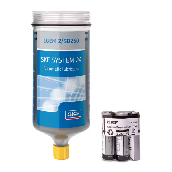 SKF 2/SD250 TLSD refill canister grease filled with LGEM 2 battery(Case of 10)