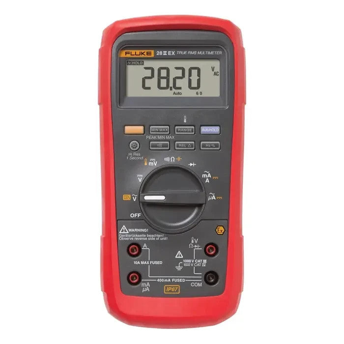 Fluke 28II EX Intrinsically Safe True-RMS Digital Multimeter | Brand New
