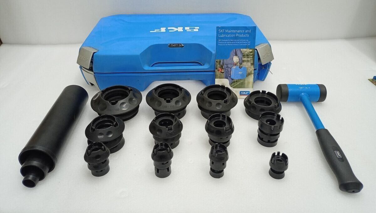 SKF TMFT 36 Bearing fitting tool kit to mounting on shaft, housing and blind app