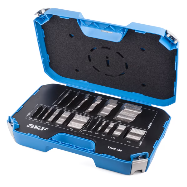 SKF TMAS 340 stainless steel Shim Kit containing an assortment of 340 pcs